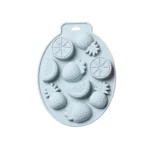 2 PCS Summer Fruit Style Cake Chocolate Baking Mold Silicone DIY Ice Cube Mold