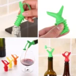 10 PCS Double-Headed Soy Sauce Bottle Mouth Bottle Stopper Wine Bottle Cover Color Random Delivery - Image 6