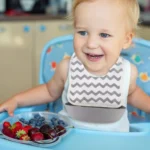 Baby Easy Clean Eating Bib Stereo Waterproof Ultra-light Rice Pocket - Image 7