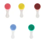 Baby Silicone Shower Massage Brush Multifunctional Shampoo Brush with Comb - Image 2