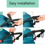 2pcs/Set Stroller Hook Extra Sturdy Carabiner - Image 6