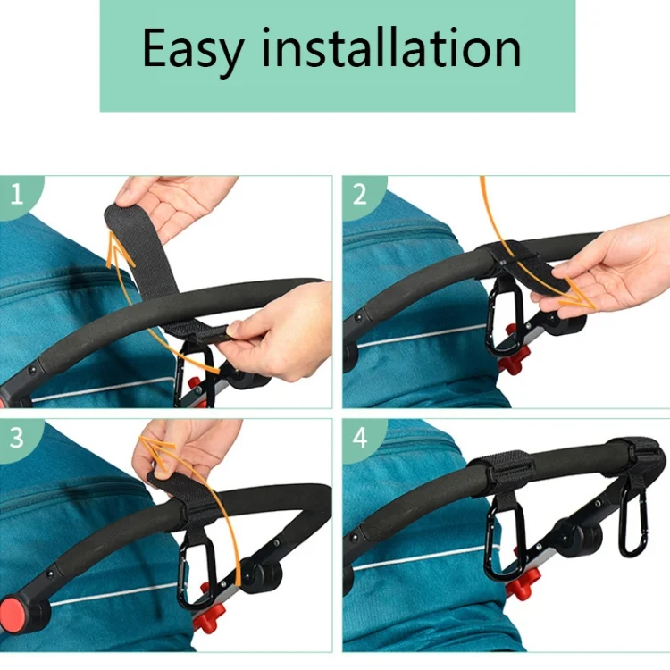 TBD0572053901_B5.webp 2pcs/Set Stroller Hook Extra Sturdy Carabiner - Image 6