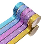 10 in 1 15mmx3m Gold Onion Tape Decorative Stickers Handmade Decorative Material Tape Color Random Delivery - Image 4