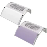 80W Nail Vacuum Cleaner Desktop Fan Vacuum Cleaner,EU Plug - Image 2