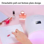 S10 48W Nail Lamp Wireless Phototherapy Lamp Rechargeable Nail Phototherapy Machine,US Plug - Image 6