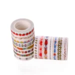 10pcs Paper Tape Hand Ledger Decoration Sticker, 8mmx10m - Image 5