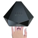 SAMVI 48W Intelligent Diamond Nail Lamp Double Light Source Infrared Sensation Quick Dry Nail Phototherapy Machine,EU Plug