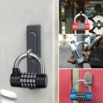 Large 5 Digit Combination Gym Cabinets Password Lock Tool Box Door Padlock - Image 5