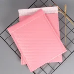 100 PCS Pink Co-Extrusion Film Bubble Bag Logistics Packaging Thickened Packaging Bag Size： - Image 6
