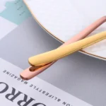 Stainless Steel Instant Noodle Fork Multi-Purpose V-Shaped Knife Fork Spoon Integrated Tableware, Color: Silver - Image 5