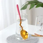 Stainless Steel Instant Noodle Fork Multi-Purpose V-Shaped Knife Fork Spoon Integrated Tableware, Color: Silver - Image 6