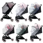 Summer Stroller Mosquito Net Full Cover Multi-Purpose Encrypted Trolley Mosquito Net - Image 2