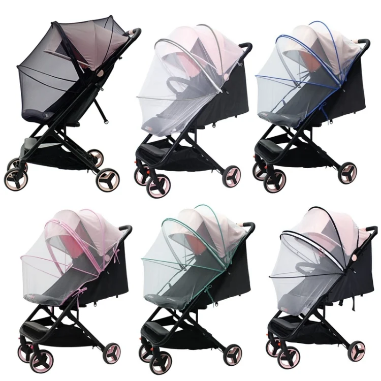 TBD0572060701A_1.webp Summer Stroller Mosquito Net Full Cover Multi-Purpose Encrypted Trolley Mosquito Net - Image 2