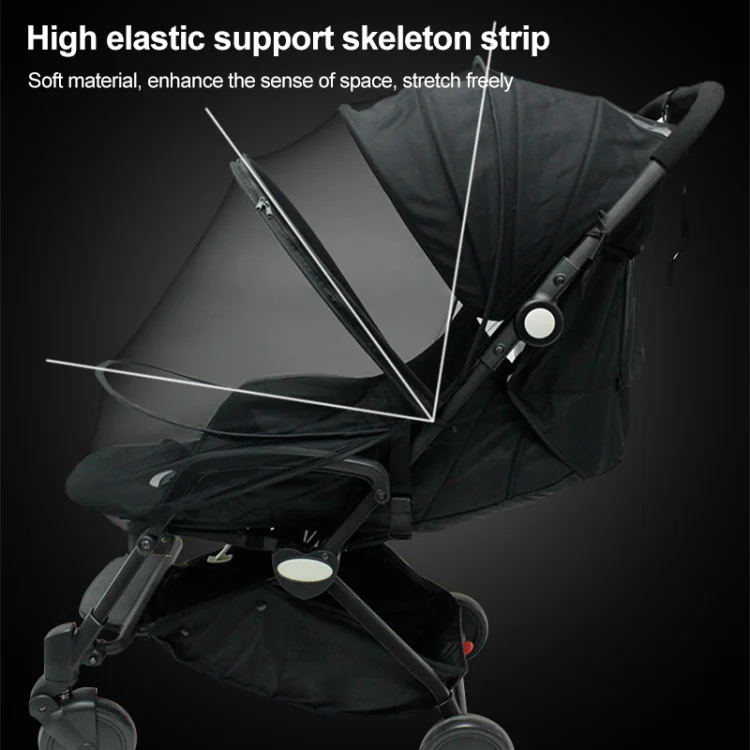 TBD0572060701A_5.webp Summer Stroller Mosquito Net Full Cover Multi-Purpose Encrypted Trolley Mosquito Net - Image 6