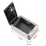 KB-Q-FSG Large Capacity Wall-Mounted Key Box Password Key Storage Box - Image 3