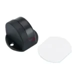 Stainless Steel Punch-Free Door Pad Bedroom Bathroom Invisible Anti-Collision Rubber Door Stopper