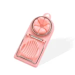 6 PCS Multifunctional Egg Cutter Kitchen Tool Stainless Steel Fancy Egg Cutter