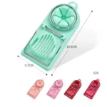 6 PCS Multifunctional Egg Cutter Kitchen Tool Stainless Steel Fancy Egg Cutter - Image 2