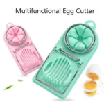 6 PCS Multifunctional Egg Cutter Kitchen Tool Stainless Steel Fancy Egg Cutter - Image 3