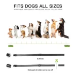 Dog Barking Stopper Sound Vibration Anti-Barking Electric Shock Collar EU Plug - Image 3