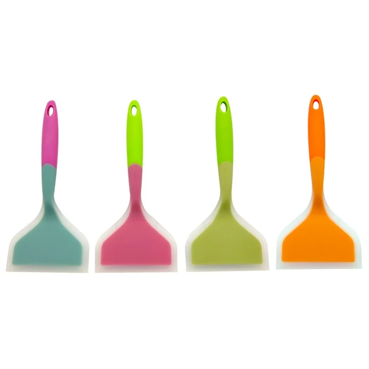 TBD0572074801_B1.webp Silicone Nonstick Spatula Wide Mouth Steak Pizza Spatula Kitchen Tool - Image 2