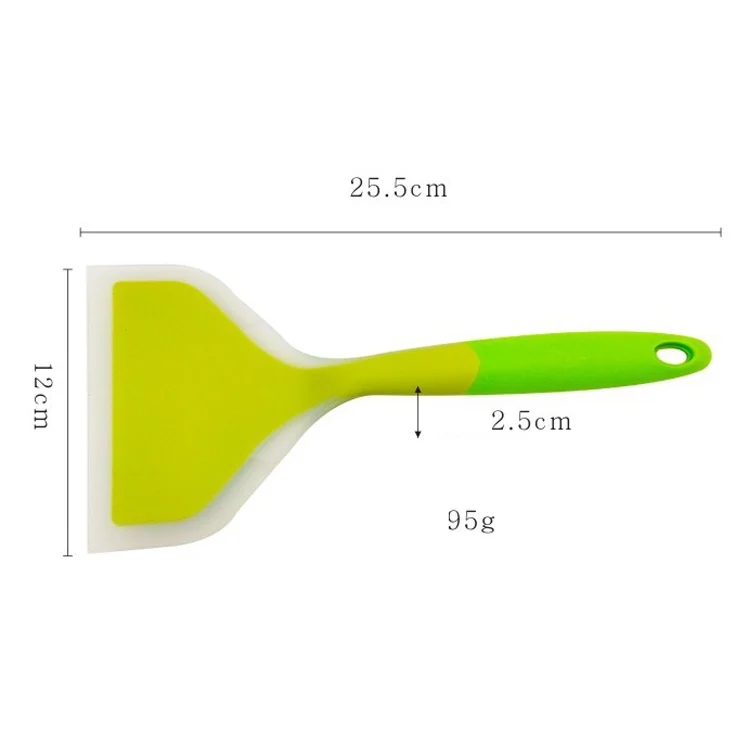 TBD0572074801_B2.webp Silicone Nonstick Spatula Wide Mouth Steak Pizza Spatula Kitchen Tool - Image 3