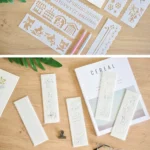 HB-9 Long Series 8 in 1 Drawing Ruler Hand Account Multi-Function Hollow Flower Edge Filling Template - Image 7