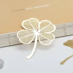 Copper Metal Hollow Bookmarks Style Random Delivery - Image 3