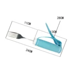 304 Stainless Steel Bendable Self-Service Fork For The Disabled & Elderly - Image 2