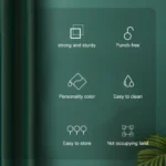 Shower Free Punch Fixed Base Universal Shakehead Adjustable Shower Bracket - Image 3