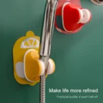 Shower Free Punch Fixed Base Universal Shakehead Adjustable Shower Bracket - Image 5