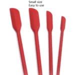 4 in 1 Silicone Mini-Pointed Scraper Lengthening Cosmetic Bottle Scraper Jam Spatula Set - Image 4