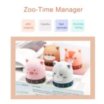 Cartoon Zoo Time Manager Mechanical Timer Reminder - Image 2
