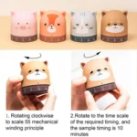 Cartoon Zoo Time Manager Mechanical Timer Reminder - Image 5