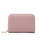 1626 Short RFID Anti-Theft Brush Multiple Card-Binding Card Package Ladies Cowhide Zipper Wallet