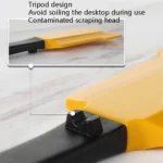 2 in 1 Baked Scraper High Temperature Resistance Silicone Butter Blade Cake Cream Smear Brush Set - Image 5