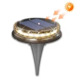 A21 LED Underground Buried Lamp Solar Lawn Light Outdoor Courtyard Garden Landscape Light