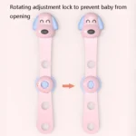 TH3601 4 In 1 Children Safety Protective Supplies Children Drawers Safety Lock - Image 3