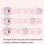 TH3601 4 In 1 Children Safety Protective Supplies Children Drawers Safety Lock - Image 4