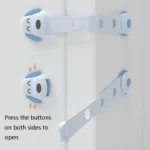 TH3601 4 In 1 Children Safety Protective Supplies Children Drawers Safety Lock - Image 5