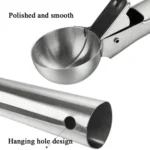 Stainless Steel Ice Cream Spoon Dessert Spoon Ice Cream Scooper - Image 5