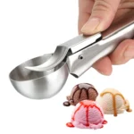 Stainless Steel Ice Cream Spoon Dessert Spoon Ice Cream Scooper - Image 6