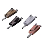 KDS-A013 Zinc Alloy Rotary Door Latch Lock Surface Mounted Spring Rotary Latch Lock - Image 2