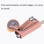 KDS-A013 Zinc Alloy Rotary Door Latch Lock Surface Mounted Spring Rotary Latch Lock - Image 4