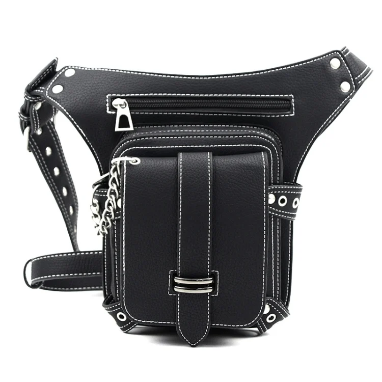 HG051 Steampunk Retro Waist Bag Outdoor One-Shoulder Messenger Bag