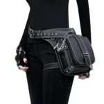 HG051 Steampunk Retro Waist Bag Outdoor One-Shoulder Messenger Bag - Image 5