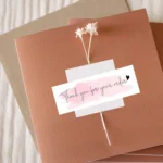 10 Rolls Rectangle Thank You Label Sticker - Image 5