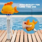 K-1020D Cartoon Yellow Gold Fish Pool Thermometer Pool Water Temperature Meter - Image 5