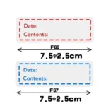 10 Rolls Food Refrigerated Storage Safety Date Marking Label Tearable Sticker - Image 2