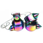 2 PCS Stainless Steel Self-Defense Ring Outdoor EDC Personal Protection Tool - Image 4